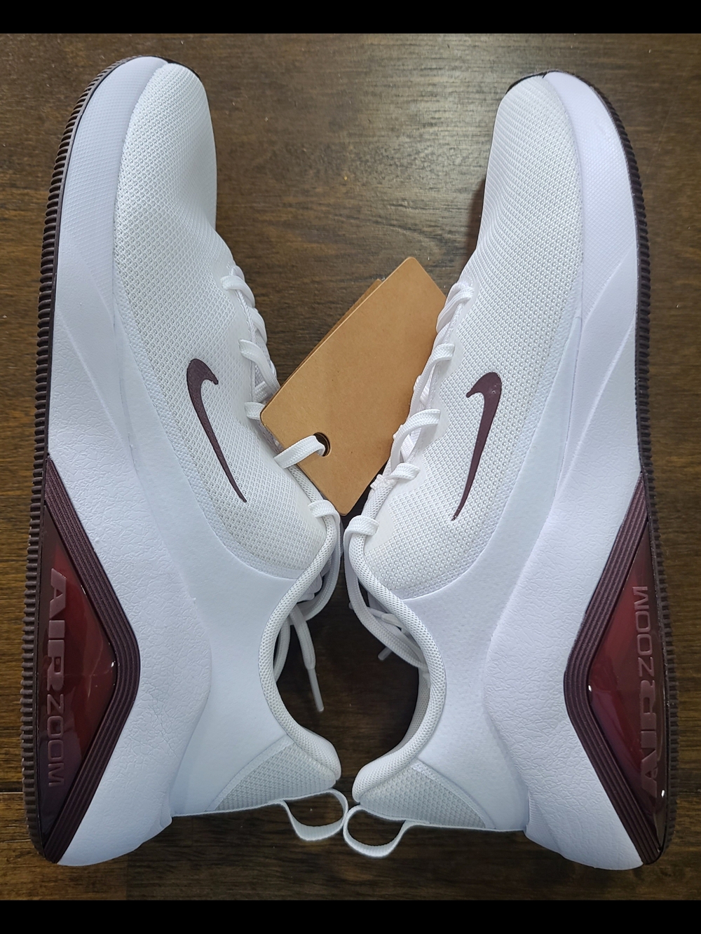 Women's Nike Air Zoom Bella 7 "White/Burgundy Crush" Women's